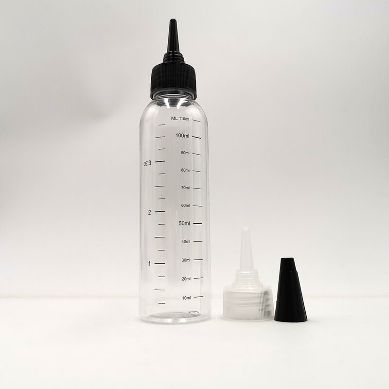 3 sztuk/paczka 30ml 60ML 100ml 120ml 250ML pojemność E-ciecz butelka z pipetą butelka ze skalą E soku do napełniania butelek