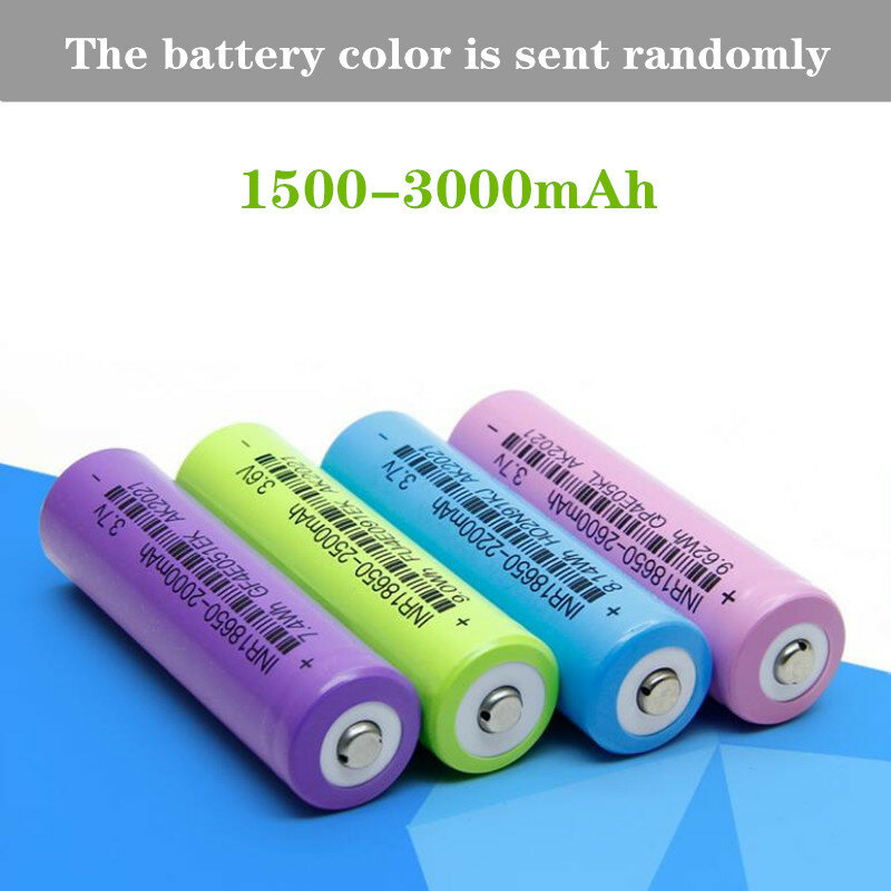 3.7V 18650 Grote Capaciteit Lithium Batterij Oplaadbare Power Tool Speciale Power Batterij Accessoires Tot 4.2V 3000 Mah