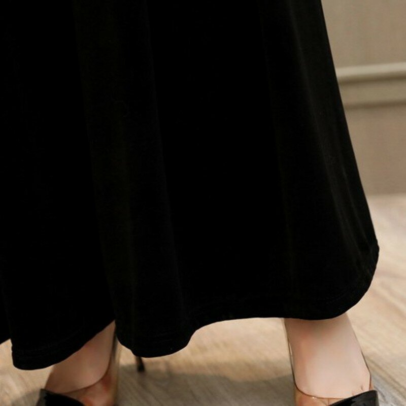 Combinaisons pour femmes, mode coréenne, taille haute, jambes larges, élégant, col en V, Slim Fit, combinaison grande taille