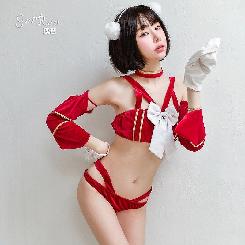 Cute Cos Suit for Girls Japanese Anime Cosplay Women's Lingerie Set Kimono Apparel Witch Uniform Fancy Sexy Bunny Costumes