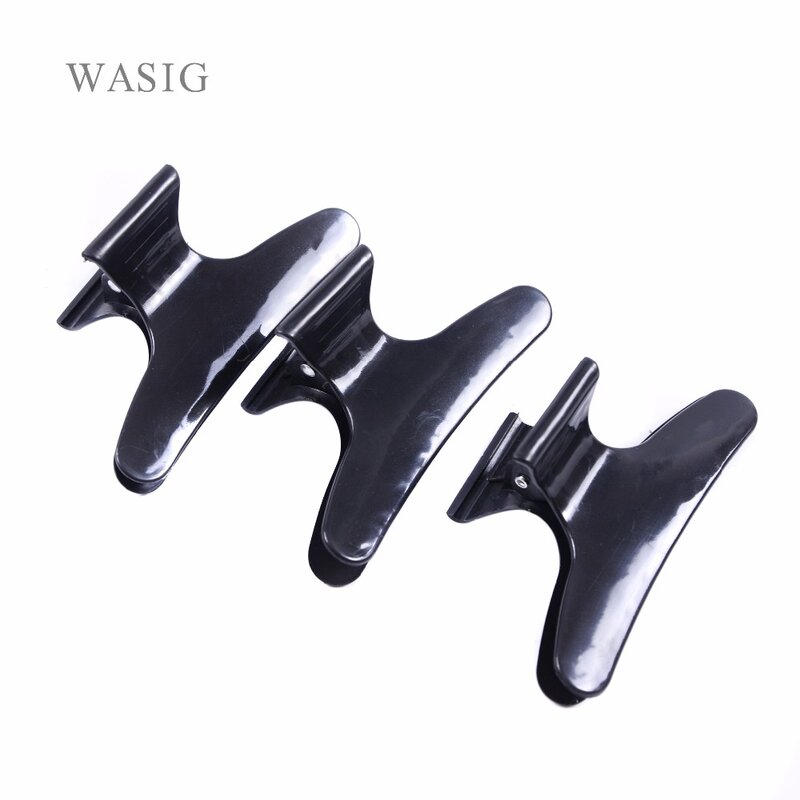 3Pcs/Pack Butterfly Holding Hair Claw Section Styling Tools Hair Clamps Clips Claw Hold Hair Styling Hairdressing Tool
