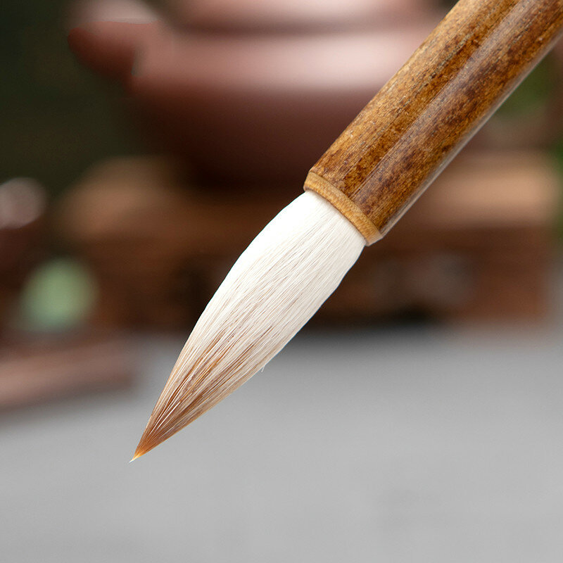 Pennello per calligrafia pennello per pittura multipla di lana e donnola cinese per bambini adulti pennelli per calligrafia Huzhou