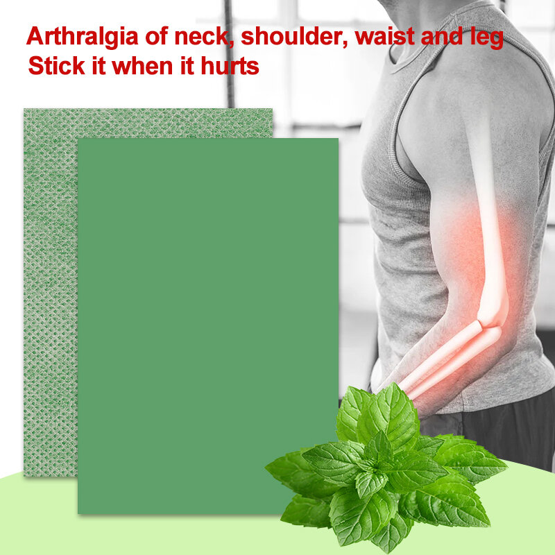 Yeso chino para aliviar el dolor de la artritis, parche de extracto Herbal para el cuello, hombros, articulaciones y rodillas, adhesivo de masaje corporal, 16 piezas