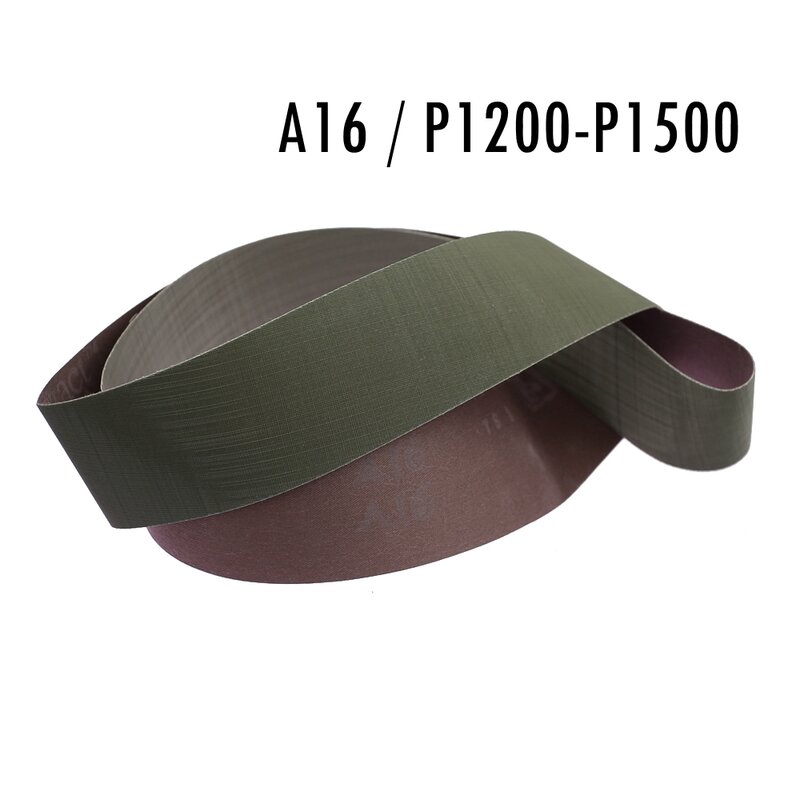 6 pièces 1220/2000x50mm Ponçage Ceinture 237AA pour le Polissage De L'acier Inoxydable A3 A5 A6 A16 A30 A65