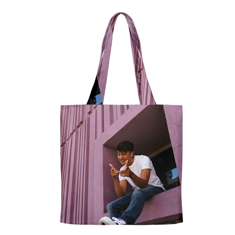 Inoxtag One Shoulder Canvas Bag Shopping Bag One Shoulder Casual Tote Bag