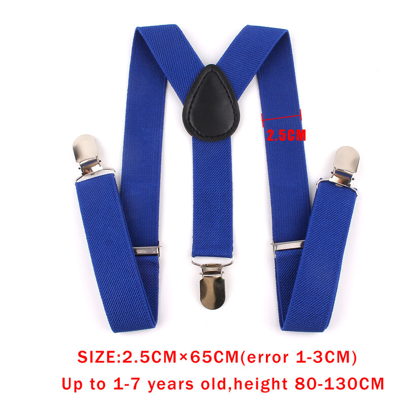 Bretelle per bambini nuove bretelle elastiche regolabili solide colore caramella bretelle per bambini accessori da sposa cinghie per ragazze