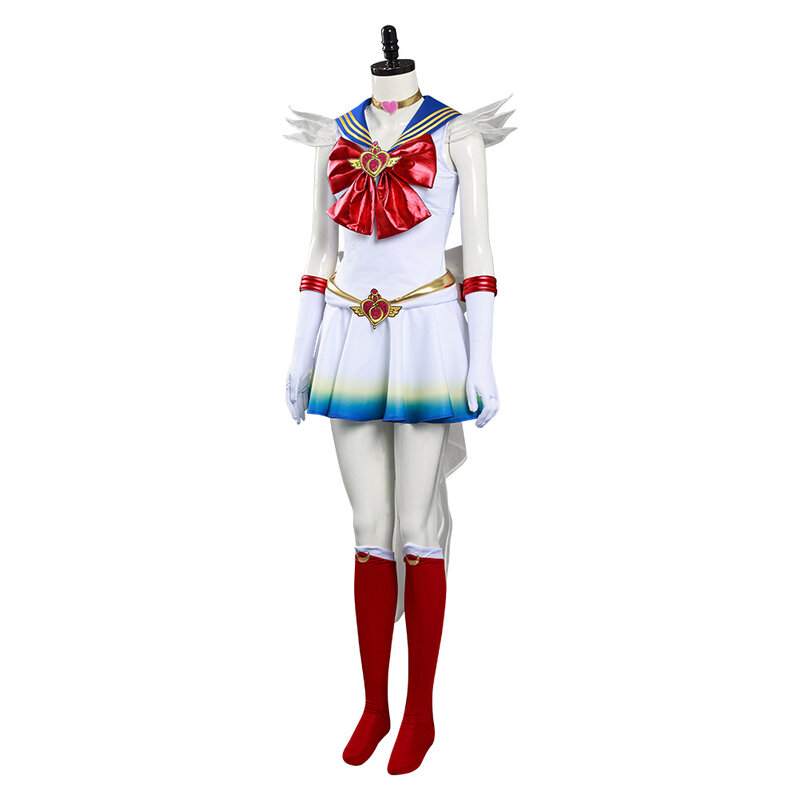 الأبدي Tsukino كوس Usagi تأثيري فستان مُصمم حسب الطلب ملابس هالوين أزياء تنكرية للفتيات النساء
