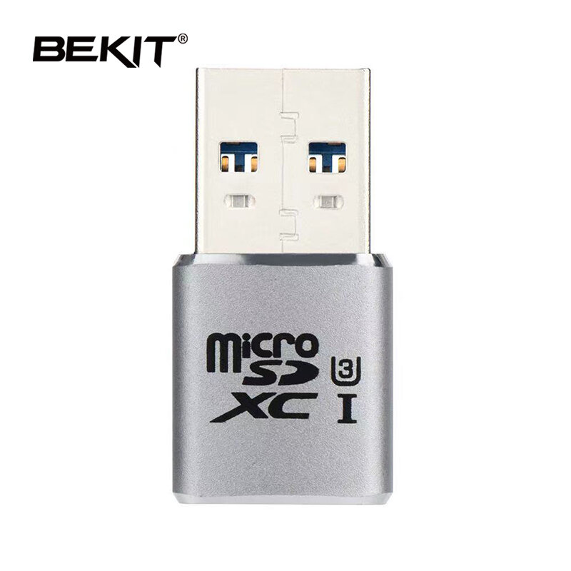 Bekit-USB 3.0 멀티 메모리 카드 리더 어댑터, 마이크로 SD/TF 마이크로 SD 리더 컴퓨터 노트북용 미니 카드 리더