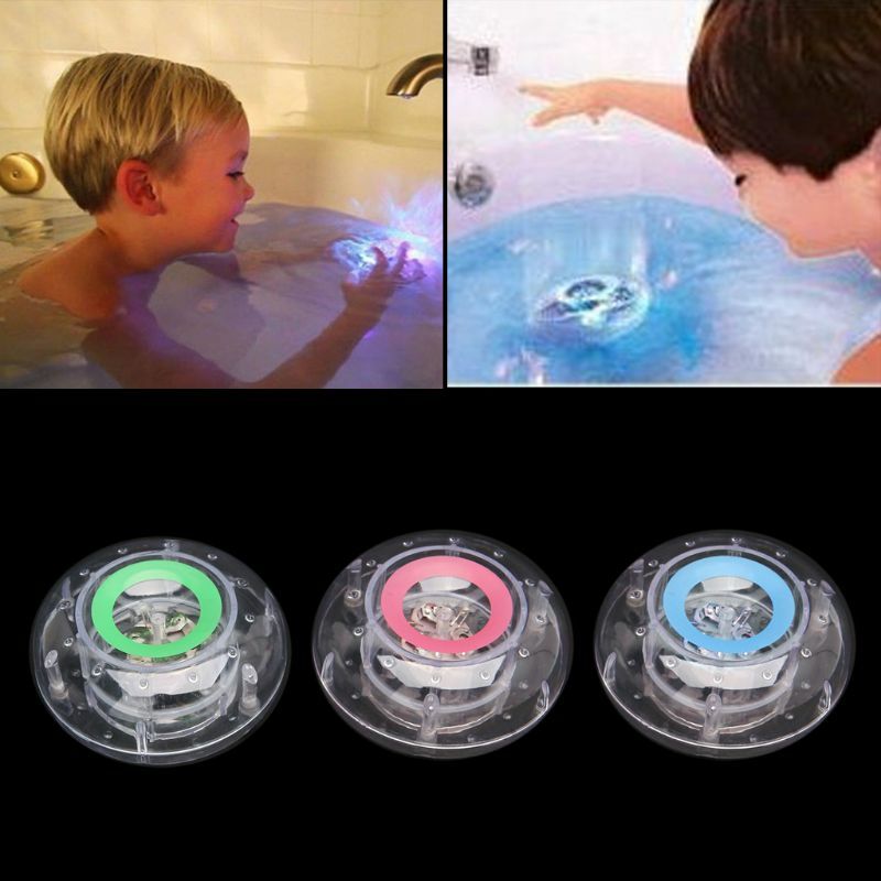 Lumière LED pour salle de bain, boule changeante de couleur, jouets pour enfants, étanche, baignoire, amusant