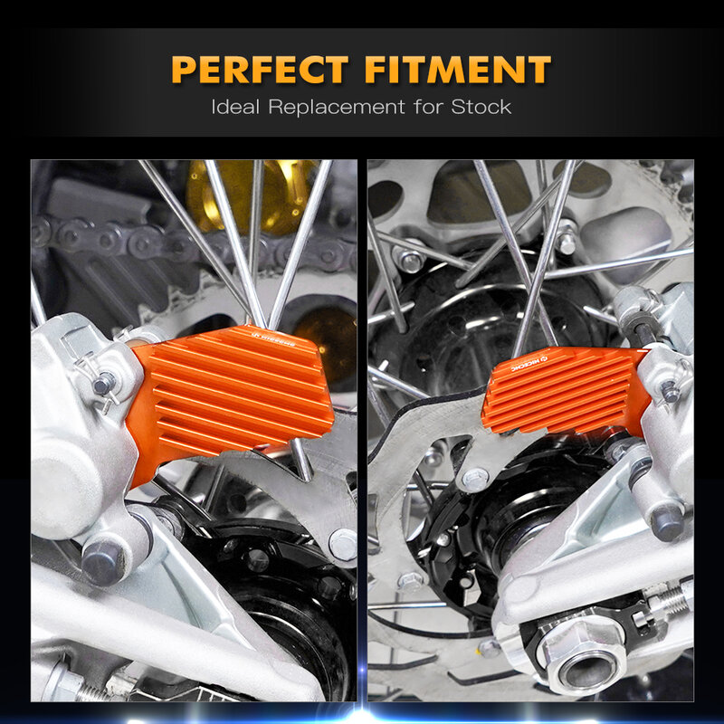 دراجة نارية الفرامل الخلفية الحرارة بالوعة الفرجار برودة ل KTM 125 250 300 350 400 450 500 530 EXC EXCF XC XCF XCW SX SXF XCWF 2008-2023