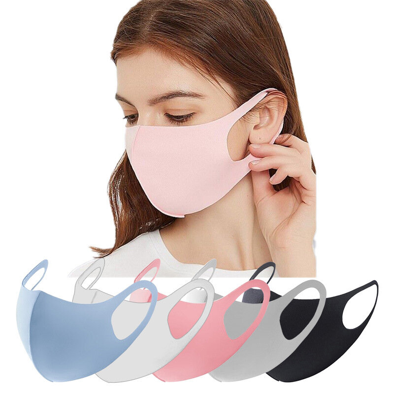 10 Buah/Lot Masker Wajah Mulut Foto Logo Kustom Masker Desain DIY Respirator untuk Anak Dewasa Dapat Dicuci Anti Debu Dapat Digunakan Kembali