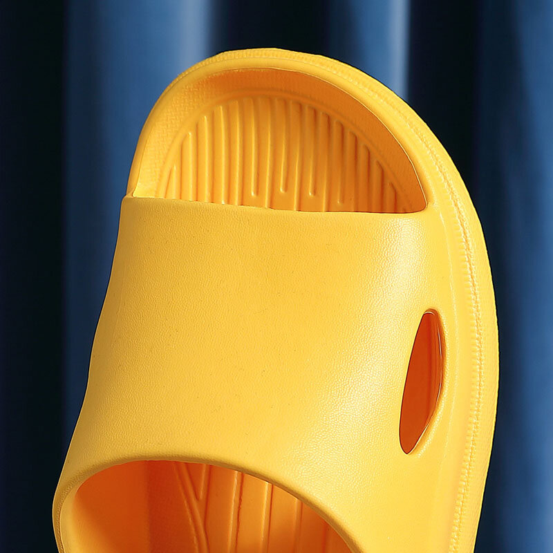 WDZKN-Zapatillas de casa ligeras para mujer y hombre, chanclas planas de EVA con suela suave para interiores, toboganes de baño, H5816B, 2024