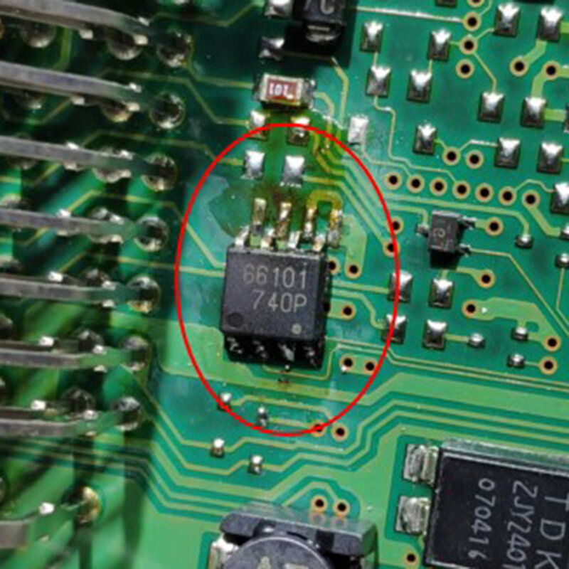 1 Stks/partij Originele Nieuwe 66101 SOP8 Auto Ic Chip Motor Computer Fan Control Auto Accessoires