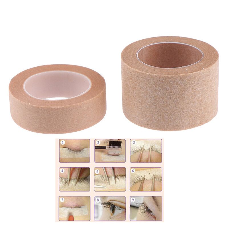 Breathable Non-woven Fabric Wrap Tapes Paper Tape Eyelash Extensions Makeup Tools Skin Color