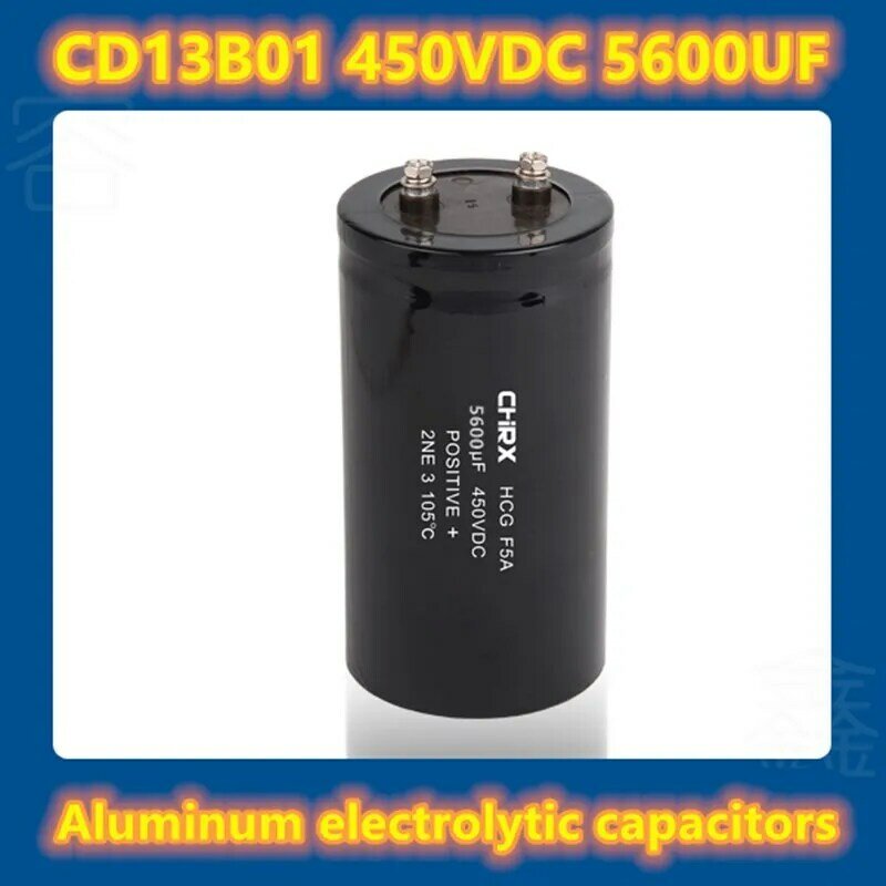 CD13 450VDC 5600uF / MFD aluminium-elektrolytkondensator
