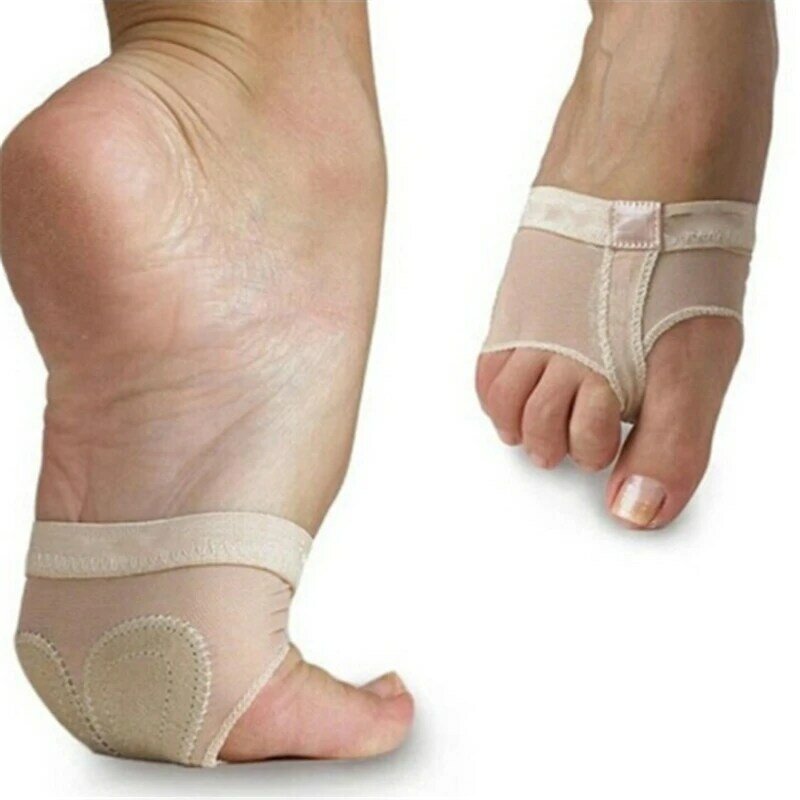 Zapatos de Ballet de vientre para niña y mujer, almohadilla para el dedo del pie con suela suave dividida, almohadilla para el cuidado de la salud, herramienta para el cuidado de los pies, 1 par