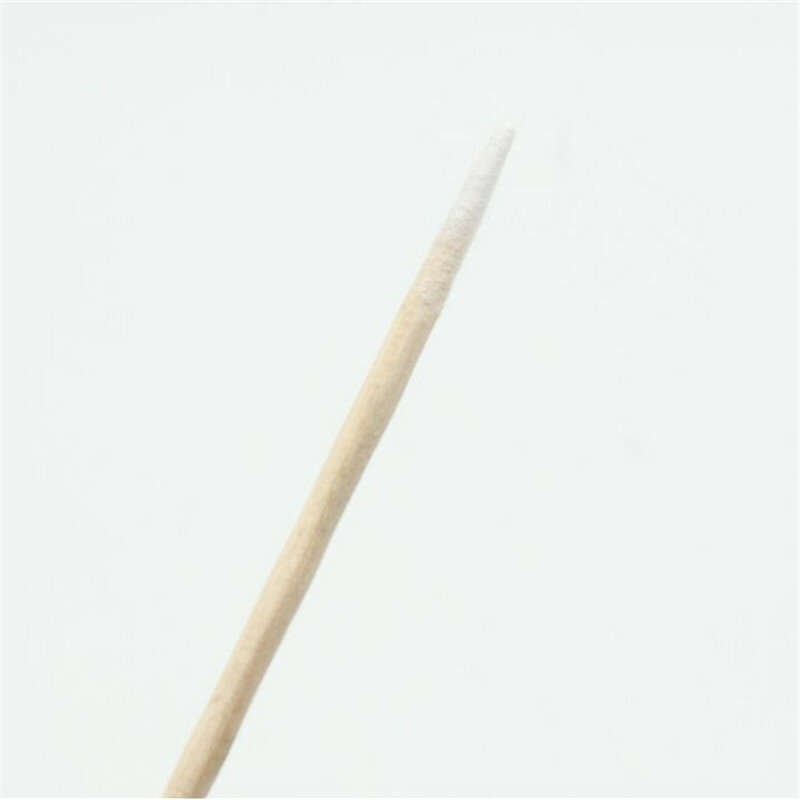 Disposable Ultra-small Cotton Swab 100pcs Lint Free Micro Brushes Wood Cotton Buds Swabs Eyelash Extension Glue Removing Tools
