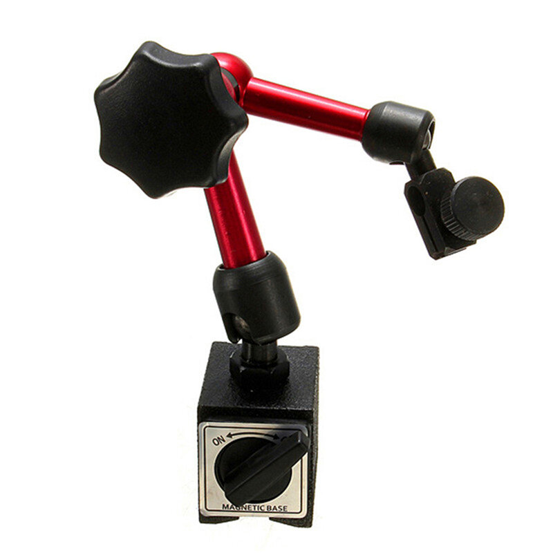 Soporte de Base de Metal juntas giratorias soporte de pieza rojo + negro Universal Flexible
