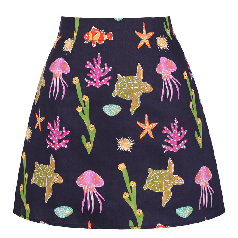 Minifaldas con estampado Floral para Mujer, faldas cortas de algodón A cuadros, Sexy, color negro, Y2K, para verano, SS0008, 2024