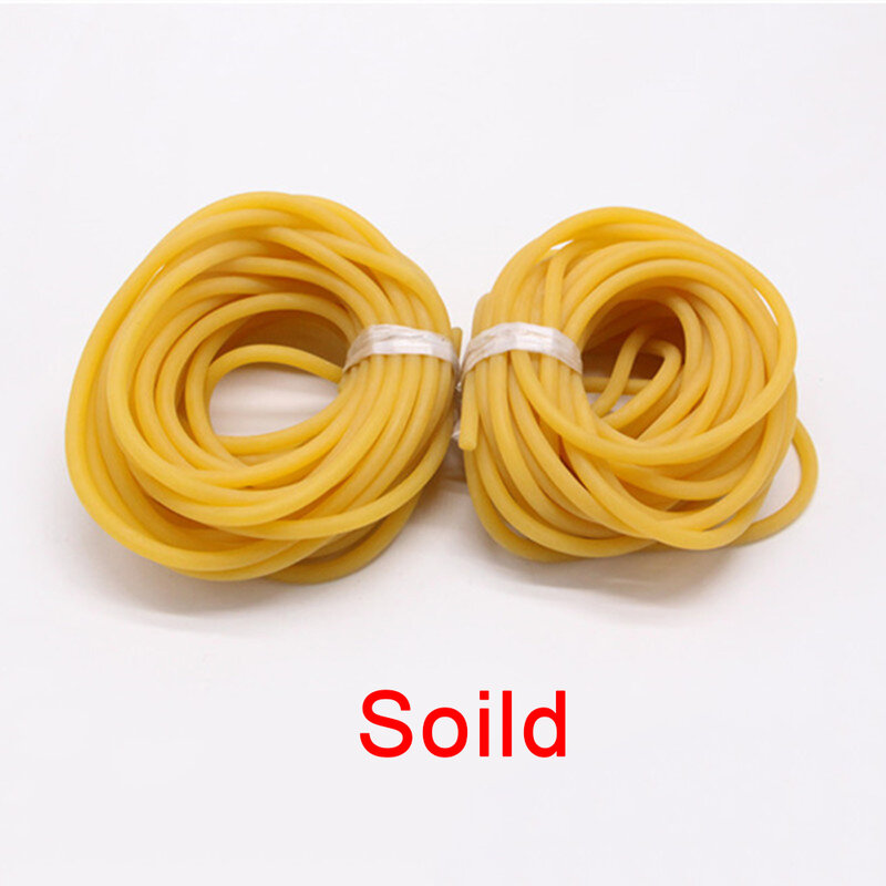 1pc Latex Band 1-10M Natural Elastic Solid Latex Rubber Band Tube For Slingshots Diameter 5mm Outdoor Target Accessories