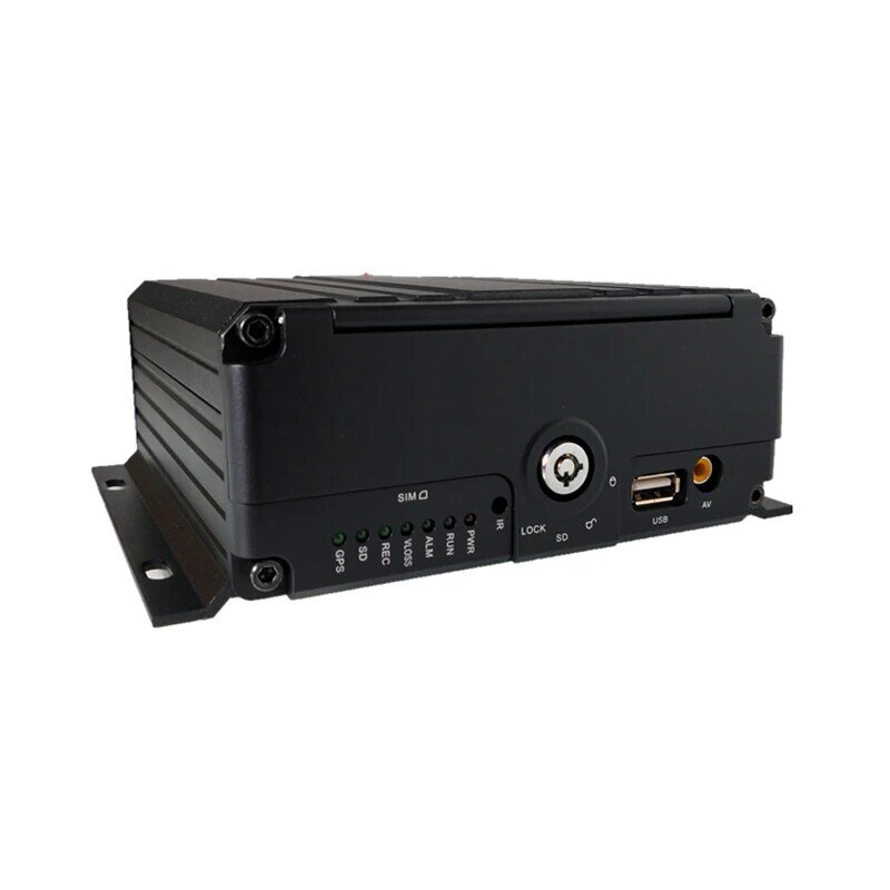 DVR móvil H.265 6CH 1080P HDD, soporte 4G, WiFi, GPS para coche, autobús, camión, vehículo