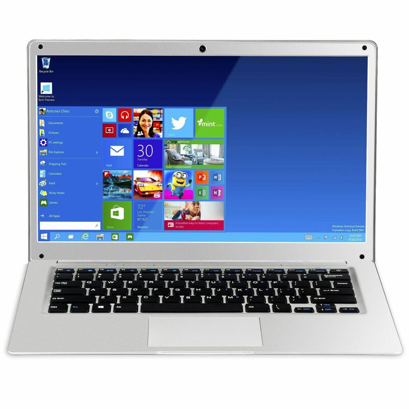Komputer Laptop PC Ultra Tipis Profesional 15.6 Inci HD Quad Core 8GB + 128GB dengan Pesanan OEM
