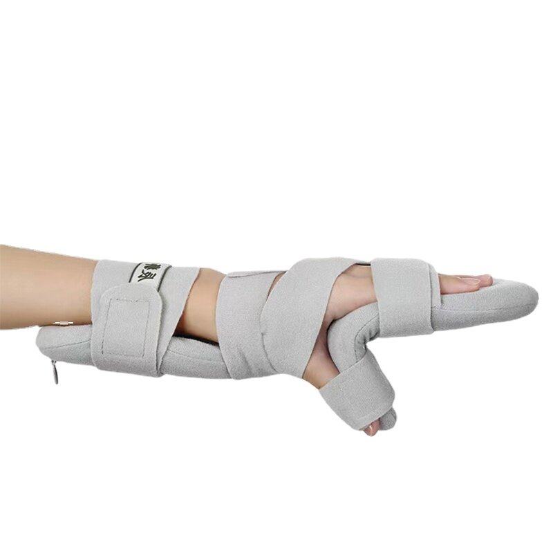 Placa do dedo, dedo e equipamento de treinamento de reabilitação do pulso, dedo que dobra na mão, corrigindo o curso hemiplegia