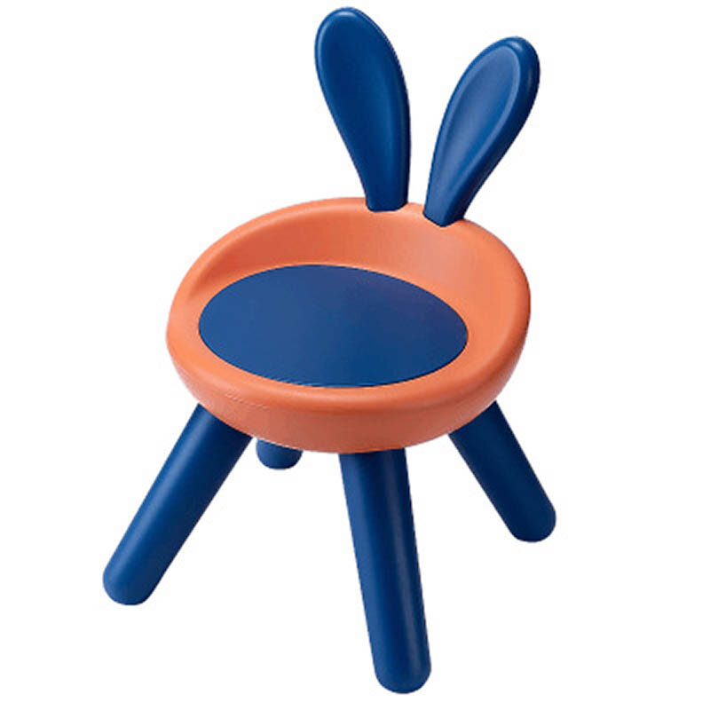 Sgabello bambino antiscivolo per bambini sedia di plastica addensato colorato sgabello domestico mobili scuola materna per i bambini piccoli poggiapiedi