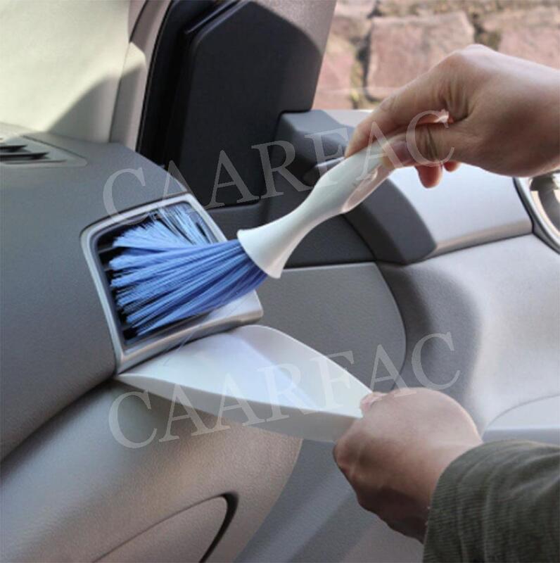 Set di spazzole per dettagli auto spazzole per auto lavaggio strumento pulizia spazzola per ruote auto cruscotto interno uscita aria con spazzata per tutte le auto
