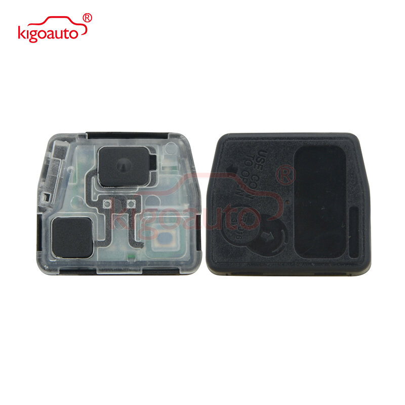 Kigoauto V-a-l-e-o 736716-A Car Remote Key 2 Button 304/315/434Mhz TOY47 Blade for Toyota Avensis Yaris 2003-2010 PN 89071-0D030