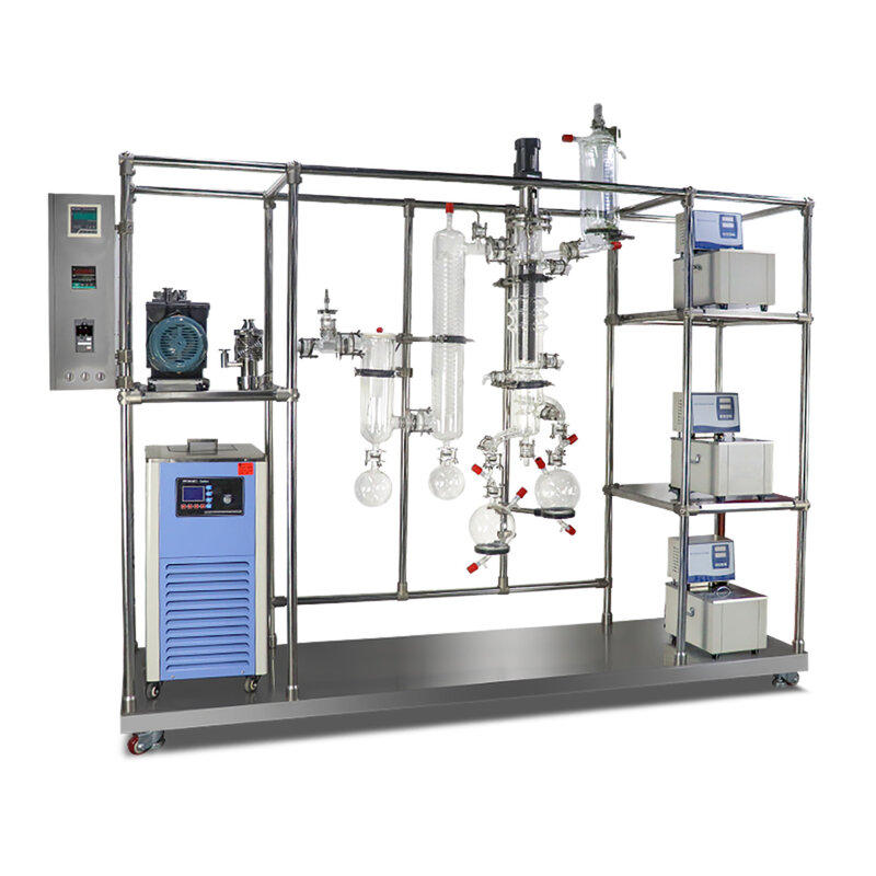 Zoibkd solução de destilação molecular, kit de destilação molecular curta, caminho molecular