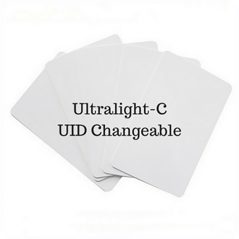 Ultralekki-C 13.56mhz UID zmienna magiczna cienka karta (biała)