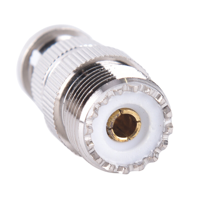 1pc BNC Male Plug To UHF SO239 PL-259 Female Jack RF Coaxial Adapter Cable Connector
