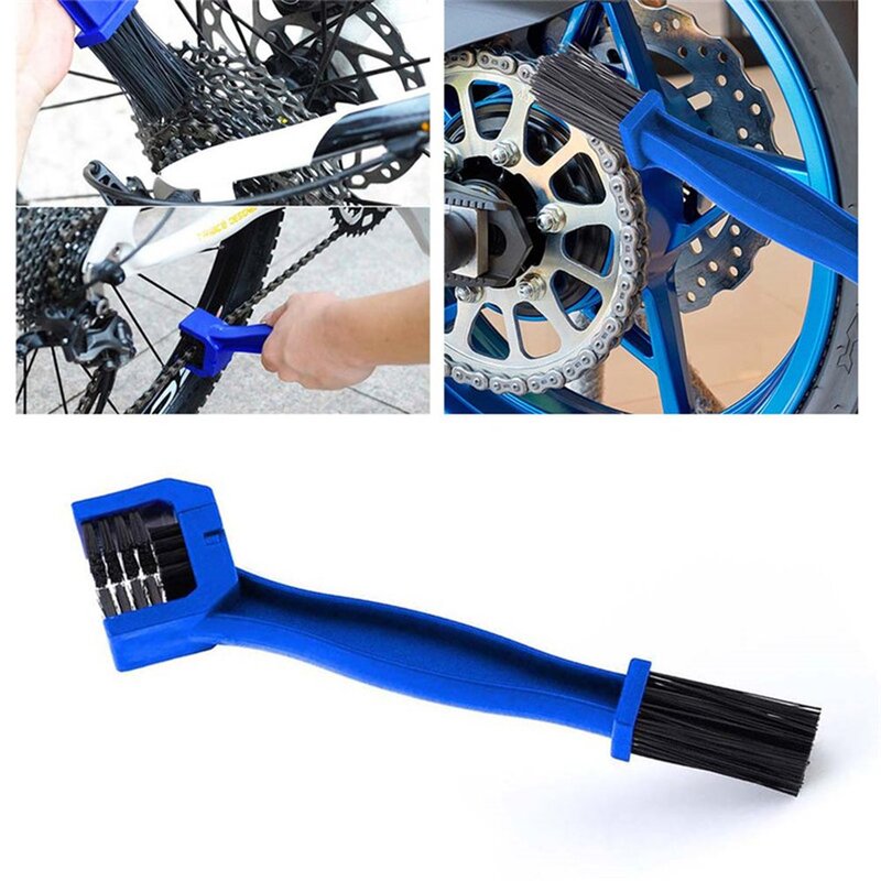 Motocykl łańcuch rowerowy szczotka do czyszczenia szczotka elektryczny samochód łańcuch rowerowy koło zamachowe konserwacja Cleaner Mountain Bike Wash Tools
