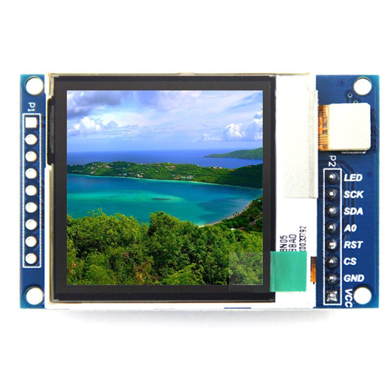 1.6 Cal OLED 1.6 "TFT IPS OLED Transflective wyświetlacz moduł LCD wyświetlacz DIY SPI Port szeregowy 130*130 komunikować się dla Arduino