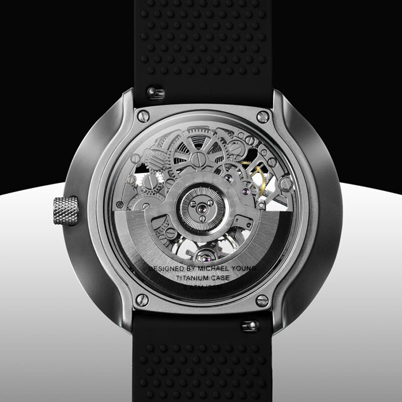 Часы CIGA DESIGN CIGA, серия MY Titanium Edition, автоматические полые механические часы для женщин и мужчин, модные часы