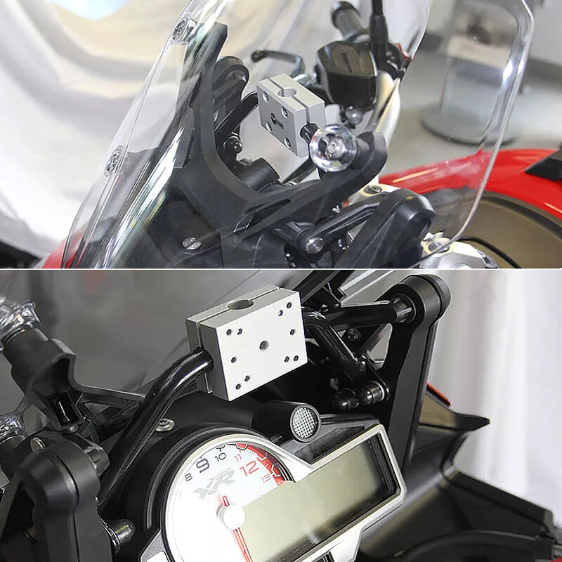 Dudukan Sepeda Motor Baru GPS Ponsel Navigaton Bracket USB dan Pengisi Daya Nirkabel untuk BMW S1000XR S1000 XR 2020 2021