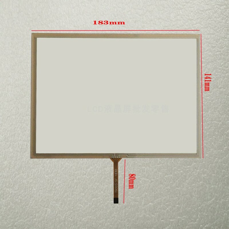New Original AMT and Compatible 8inch 4wire touchpanel AMT9556 91-09556-000 touch glass