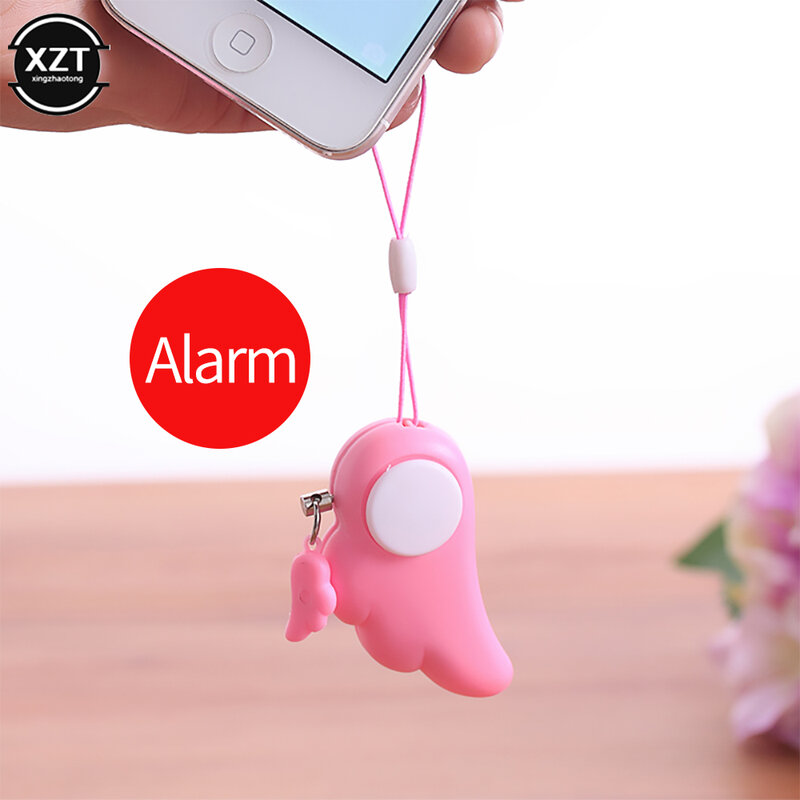 Self Defence Keychain Alarm Personal Protection Girl Women Security Rape Alarm 90dB Loud Self Defense Supplies Emergency Alarm