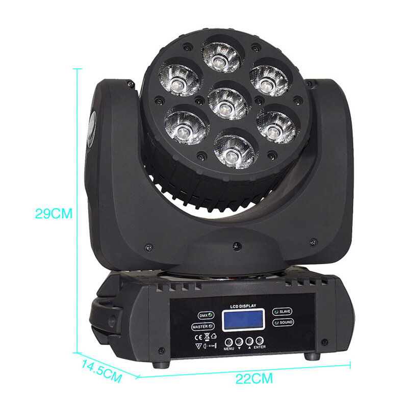 Lyre DMX Stage Light LED Moving Head LED Beam 36x3w/12X12W/7x12w RGBW Professional Stage DJ Spot