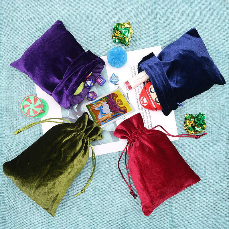 10 sztuk aksamitna sznurkami do ściągania ozdoba do torby cukierki torby na prezenty dobrodziejstw torby na zakupy torby na boże narodzenie wesele można dostosować