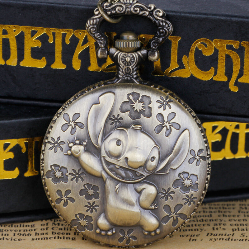 Кварцевые карманные часы в стиле ретро с изысканной игровой тематикой, карманные часы с подвеской-цепочкой и ожерельем