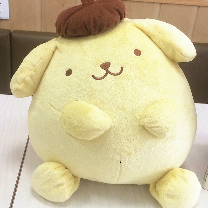 Muñeca de juguete de peluche de pompón Purin Korokoro para niños, juguete de Anime original, regalo de cumpleaños