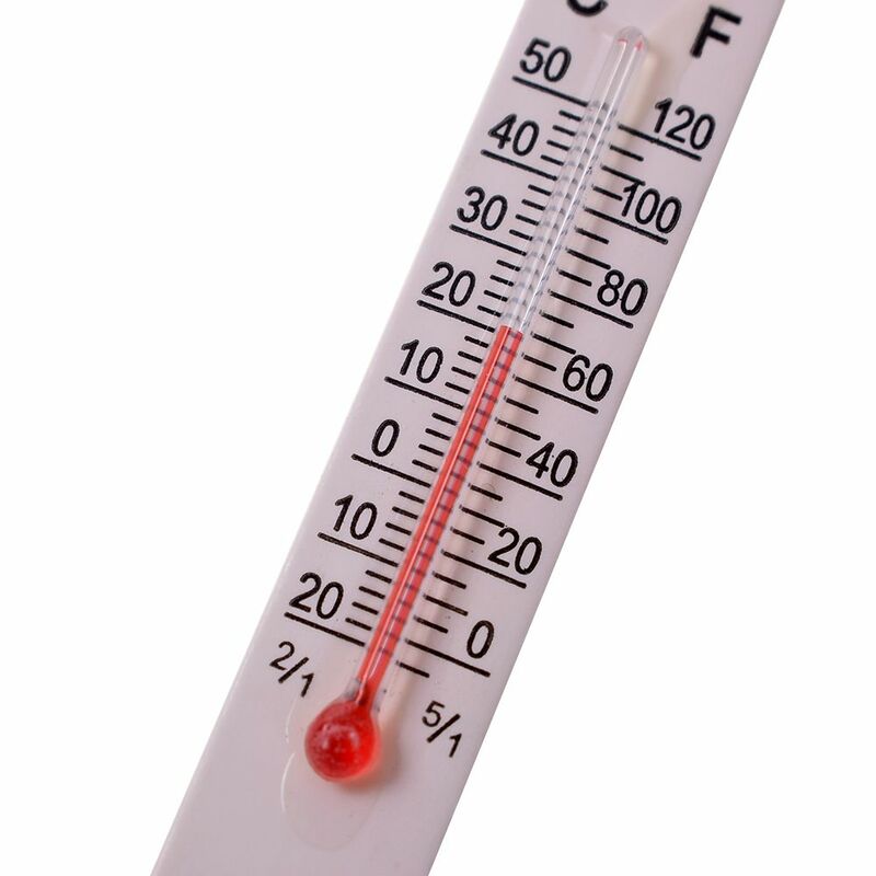 1pc najnowszy 5cm x 1.1cm miniaturowy karton termometr Dollhouse Indoor -20-50c Infrarojo cyfrowy termometr środowiskowy