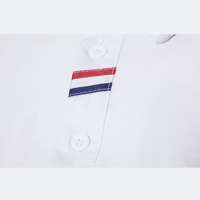 Рубашка-поло мужская с коротким рукавом, Повседневная модная сорочка с лацканами, однотонная, лето