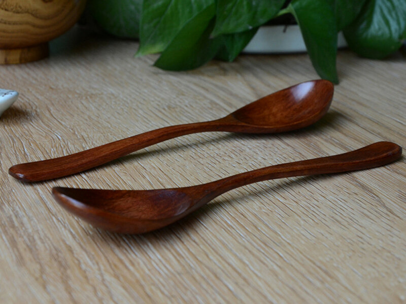Cucchiaio di legno utensile da cucina in bambù strumento per Kicthen 813 cucchiaino da minestra cucchiaio da cucina in legno cucchiaio