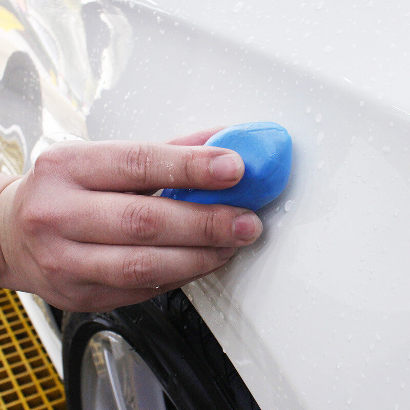 100g lavagem de carro mágico carro limpo barra de argila veículo automático detalhando limpador lama remover peças acessórios ferramentas limpeza