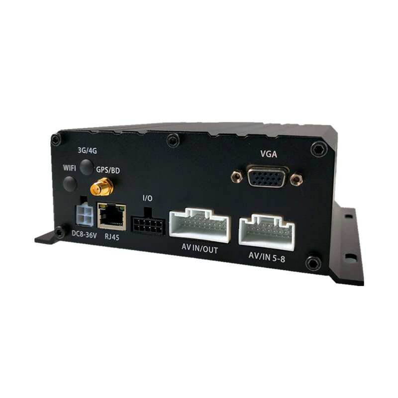 Sistema de vigilância automotiva, full hd, 1080p, 8 canais, hdd, mdvr, 1080p, h.265, dvr