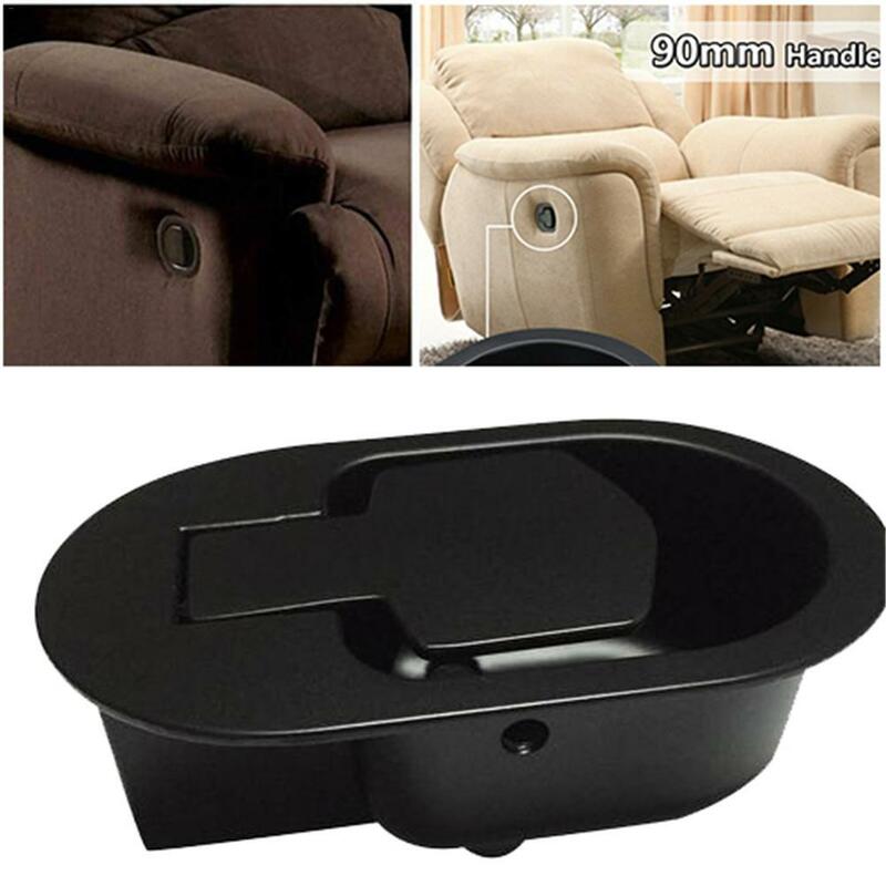 Mango reclinable de Metal con Cable, piezas de repuesto reclinables universales, palanca de liberación para sofá y silla