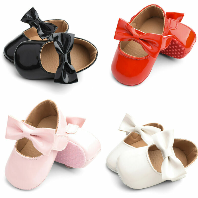 女の赤ちゃんのためのソリッドボウpuシューズ,ファッショナブルな白とピンクの靴,花,子供のための結婚式のためのプリンセスサンダル,ダンスサンダル